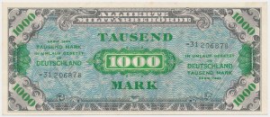Germany, Allied Occupation 1,000 Mark 1944