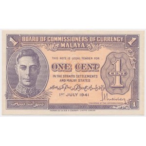 Malezja, 1 Cent 1941