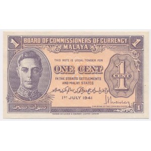 Malezja, 1 Cent 1941