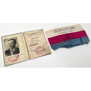 Opaska, Związek Obrońców Lwowa 1918 z legitymacją