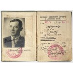 Opaska, Związek Obrońców Lwowa 1918 z legitymacją