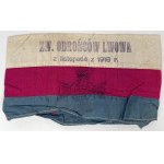 Opaska, Związek Obrońców Lwowa 1918 z legitymacją