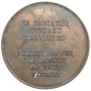 Medal, Na pamiątkę Wystawy Rolniczej i Przemysłowej we Lwowie 1877
