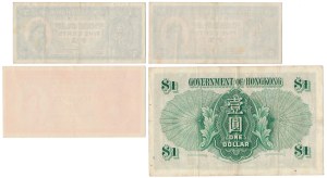 Hong-Kong, 5, 10 Cents and 1 Dollar 1956-1965 - set (4pcs)