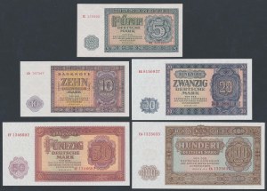 Germany, 5 - 100 Mark 1955 - set (5pcs)