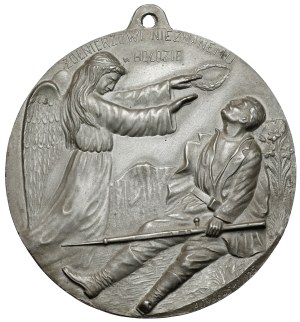Medallion (13cm) To the Unknown Soldier in tribute 1925 (Tyblewski)