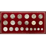 Narodowy Bank Polski - zestaw prezentacyjny monet PRL - piękny