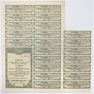 Lwów, TKZ, 4.5% List zastawny 500 zł 1934
