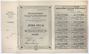 Plant Oil Processing Plant, 12 gold 1926