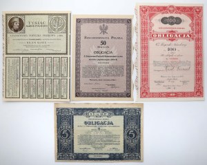 Set of Second Republic Bonds (4pcs)