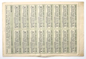 BONARIVA Polnisch-italienische Aktiengesellschaft für die Erdölindustrie in Lemberg, 1 Mio. mkp 1924