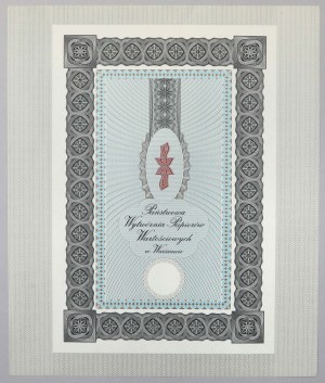 PWPW steel engraving from the cover of the album 