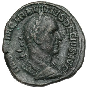 Trajan Decjusz (249-251 n.e.) Sesterc, Rzym
