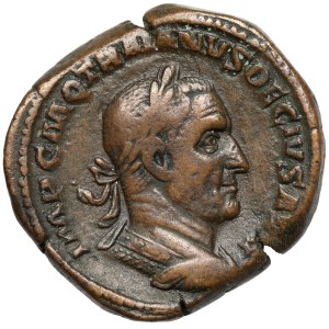 Trajan Decjusz (249-251 n.e.) Sesterc, Rzym