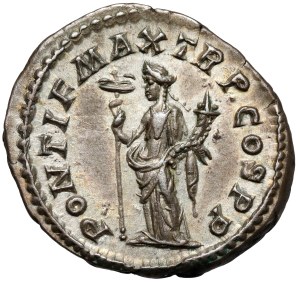 Macrinus (217-218 ap. J.-C.) Denier, Rome