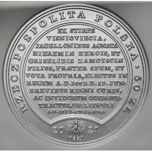 Skarby Stanisława Augusta - Michał Korybut Wiśniowiecki - 50 złotych 2021