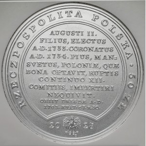 Skarby Stanisława Augusta - August III Sas - 50 złotych 2023
