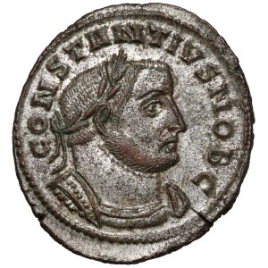 Konstancjusz I jako cezar (293-306 n.e.) Follis, Lugdunum