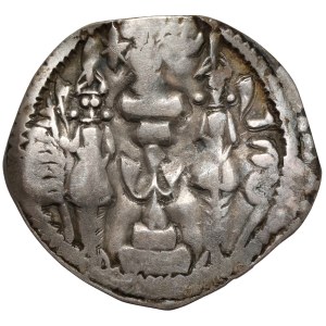 Sasanidzi, Hemidrachma - kontrmarkowana