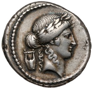 République, P. Clodius M. f. Denier de Turrinus (42 av. J.-C.)