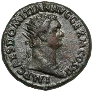 Domitien (81-96 ap. J.-C.) Dupondius, Rome