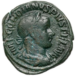 Gordian III (238-244 n.e.) Sesterc, Rzym
