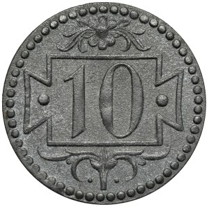 Gdansk, 10 fenig 1920 zinc - 57 perles