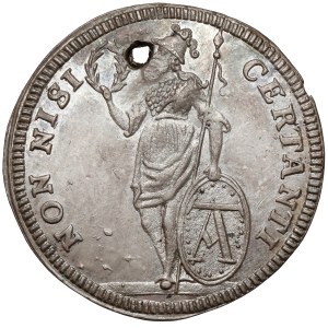 Niemcy, Ulm, Szkolny medal nagrodowy bez daty (po 1712) - NON NISI CERTANTI