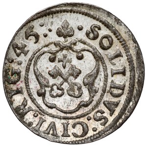 Krystyna Waza, Szeląg Ryga 1645