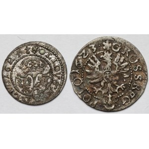 Zygmunt III Waza, Szeląg 1625 i Grosz 1623 - zestaw (2szt)