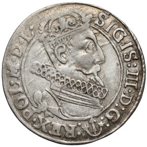 Zygmunt III Waza, Szóstak Kraków 1623 - date dans la bordure