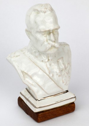 Porcelain bust of Marshal Józef Piłsudski