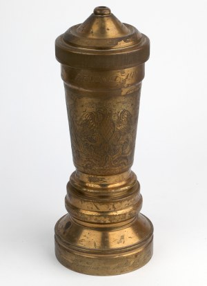 Urn on the ground - Battle of Lenino 1943