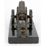 Miniaturowy model Ciężkiej Armaty Polowej