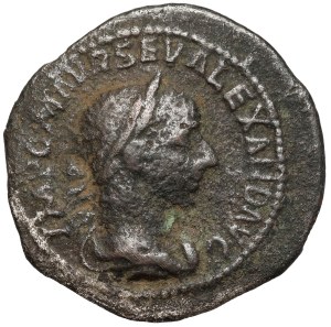 Alexander Severus (222-235 AD) Denarius subaerat - peu commun