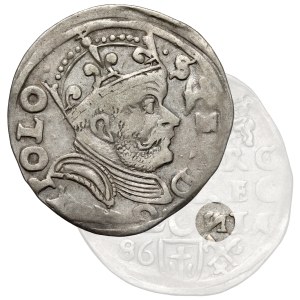 Stefan Batory, Trojak Poznań 1586 - z BŁĘDEM