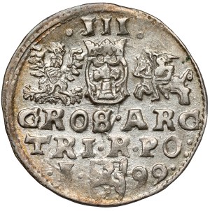 Sigismond III Vasa, Trojak Wschowa 1599 - tubulaire - magnifique