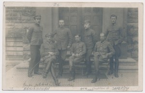 Photo, Group of Lviv Polytechnic, Benjamins - and in it Brigadier General Mieczyslaw Dabkowski