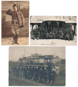 Photographie militaire et commémorative - set (3pc)