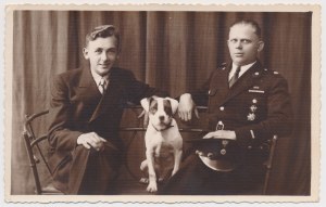 Photographie, insigne, Union des réservistes et Front lituanien-biélorusse