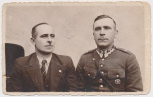 Photographie, badge, préparation militaire - Instructeur