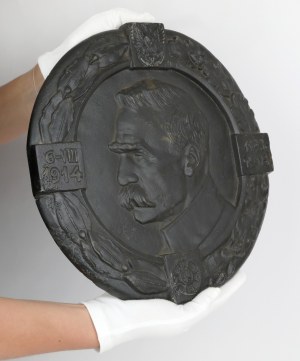 Medallion (31,5cm) Jozef Pilsudski 1914 / 1918