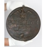 Medaliony (24cm) Cześć poległym 1924 - awers i rewers (2szt)