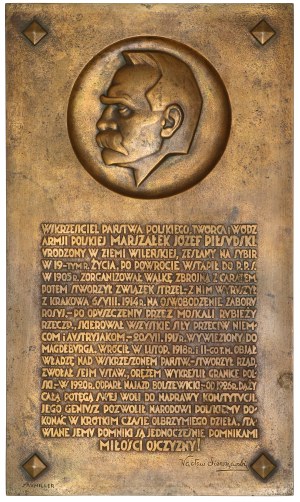 MW (30x17.5cm) Jozef Pilsudski - Résurrecteur de la...