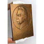 Plakieta MW (36x28cm) Józef Piłsudski - pierwszy marszałek Polski