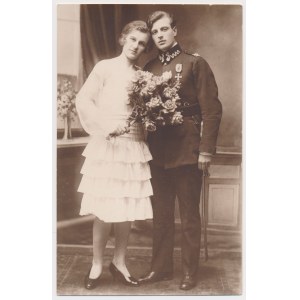 Fotografia, Krzyż Walecznych 1920 - z trzema okuciami