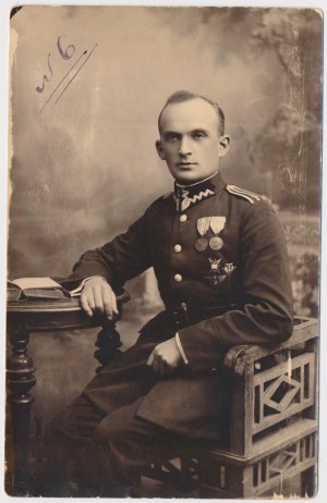 Photographie, insigne, camp d'entraînement des forces motorisées, front lituanien-biélorusse et 