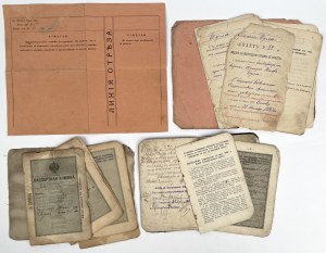 Russie, Documents - set (4pcs)