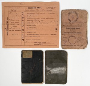 Russie, Documents - set (4pcs)