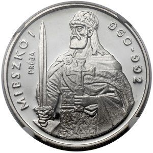 Échantillon ARGENT 200 or 1979 Mieszko I